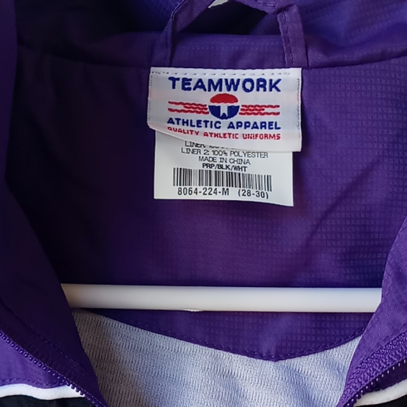 Teamwork windbreaker with zipper - Picture 4 of 4